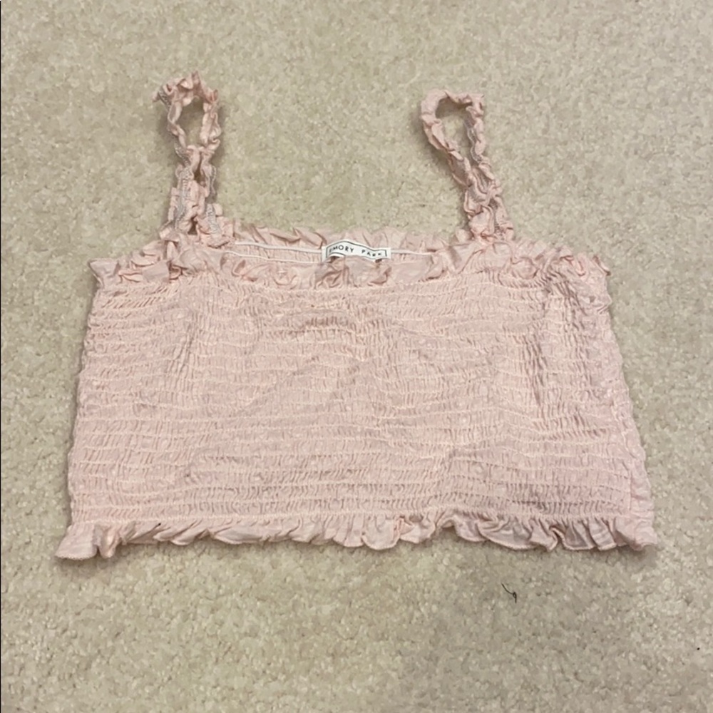 Pink Crop Top